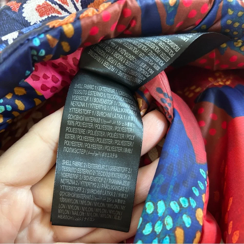 FARM Rio Multicolor Patterned Puffer Jacket - Picture 12 of 16